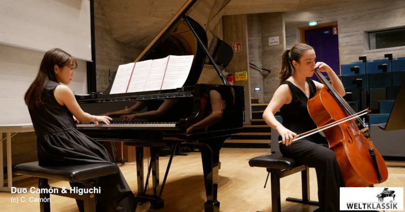 Duo Cecilia Camón & Mayako Higuchi präsentieren : Arpeggione: Klangdialoge  Cello, Klavier und große Variationen
