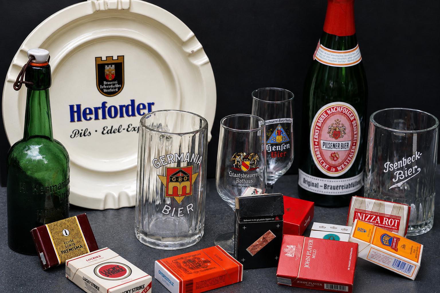 Rauch und Schaum - (Marken-) Werbung am Biertisch